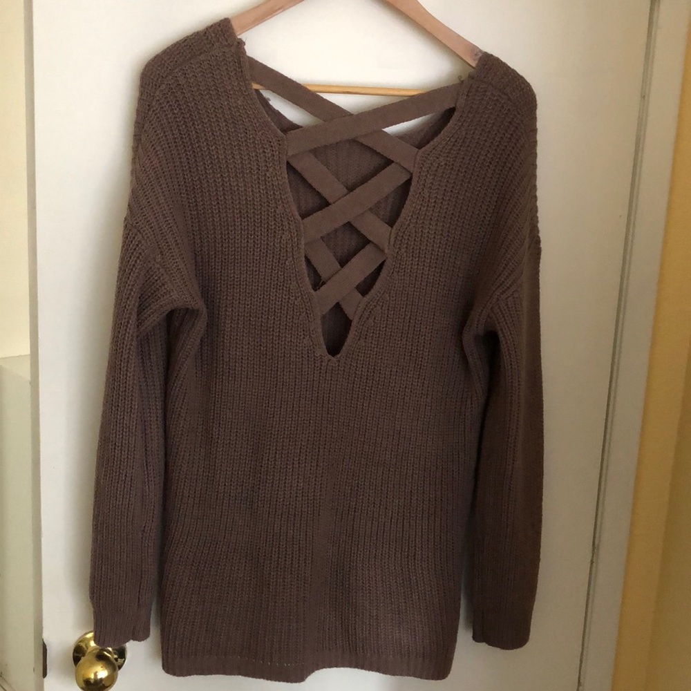 Charlotte Russe cowl neck